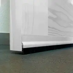 FIXSER - Guardapolvo cepillo blanco