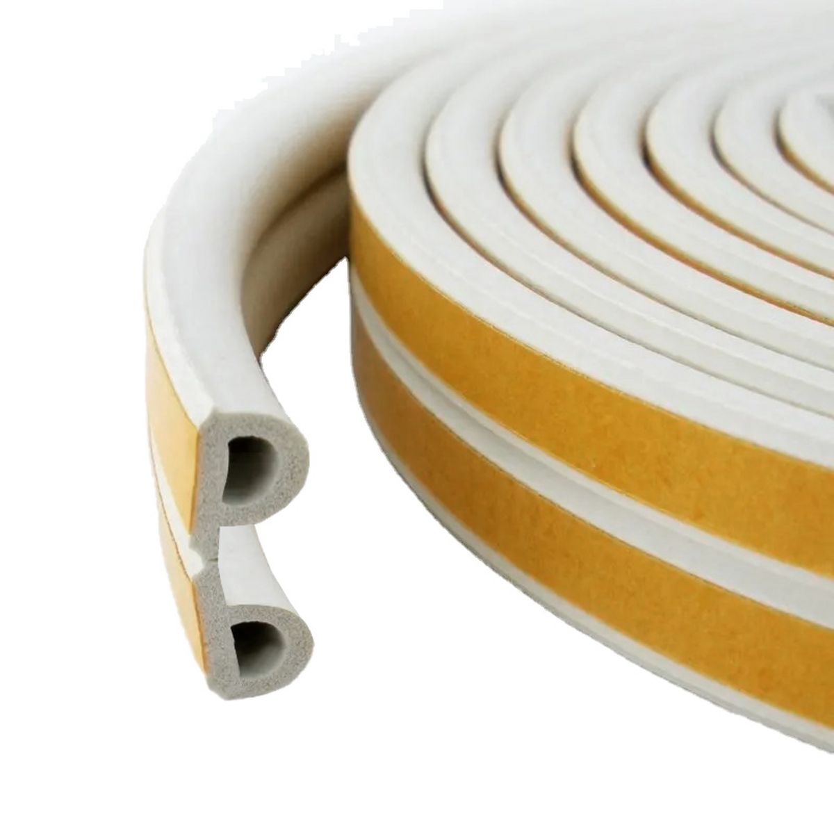 FIXSER - Profil P 9x5mm x 6 m blanco