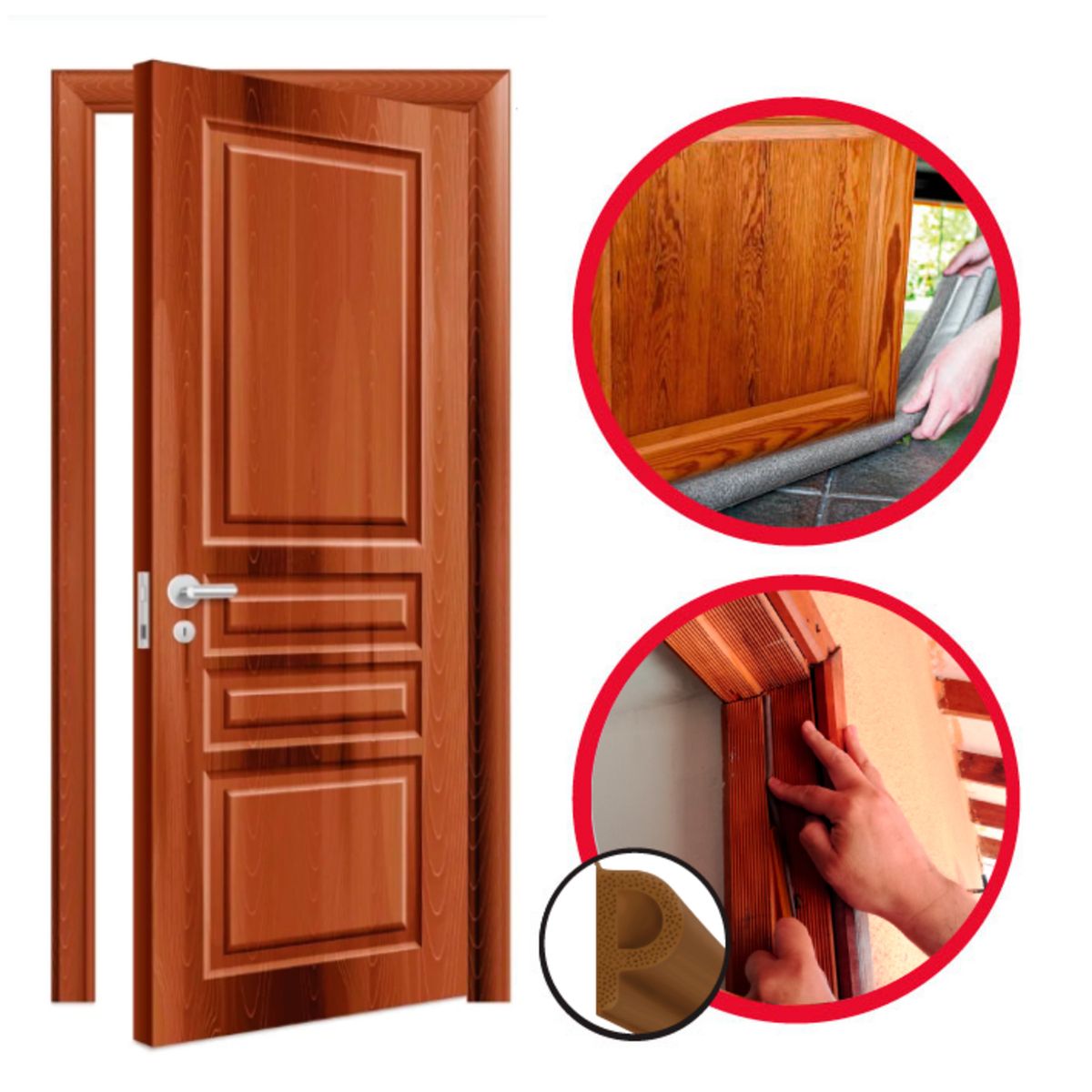 FIXSER - Selllado total para 2 puertas