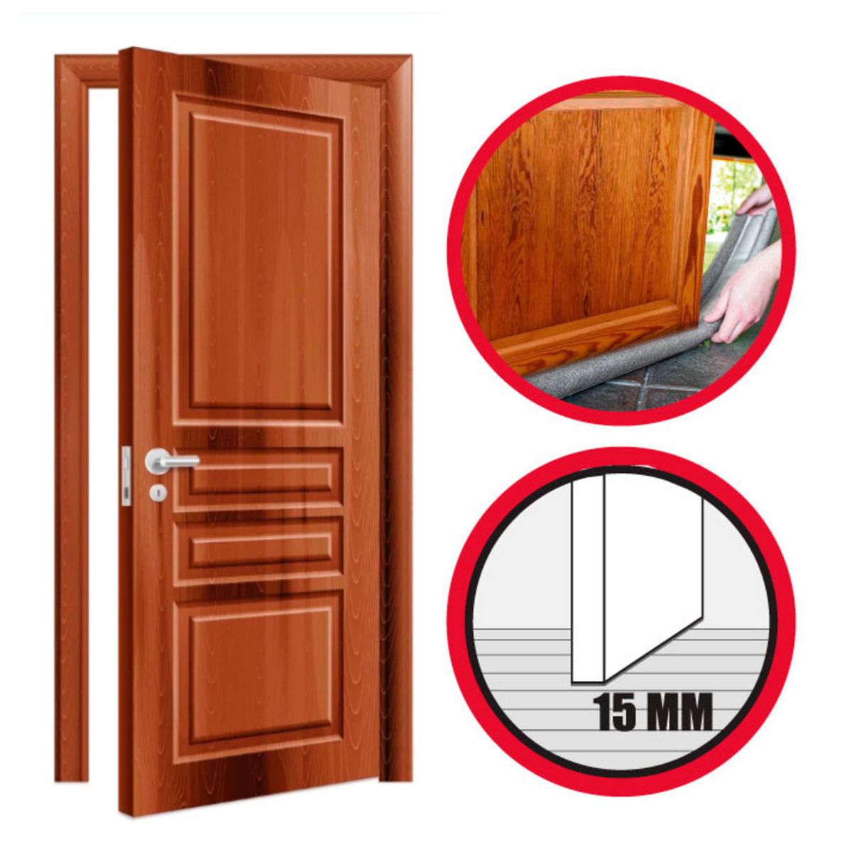 FIXSER - Doble rollo 95 cm x 25 mm economico