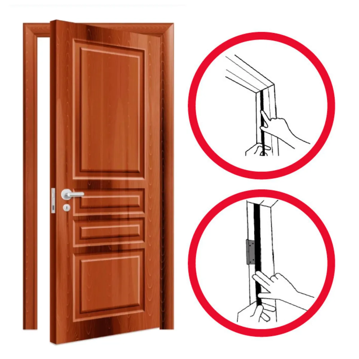 FIXSER - Sello goma espuma 12x9mm x 6 m