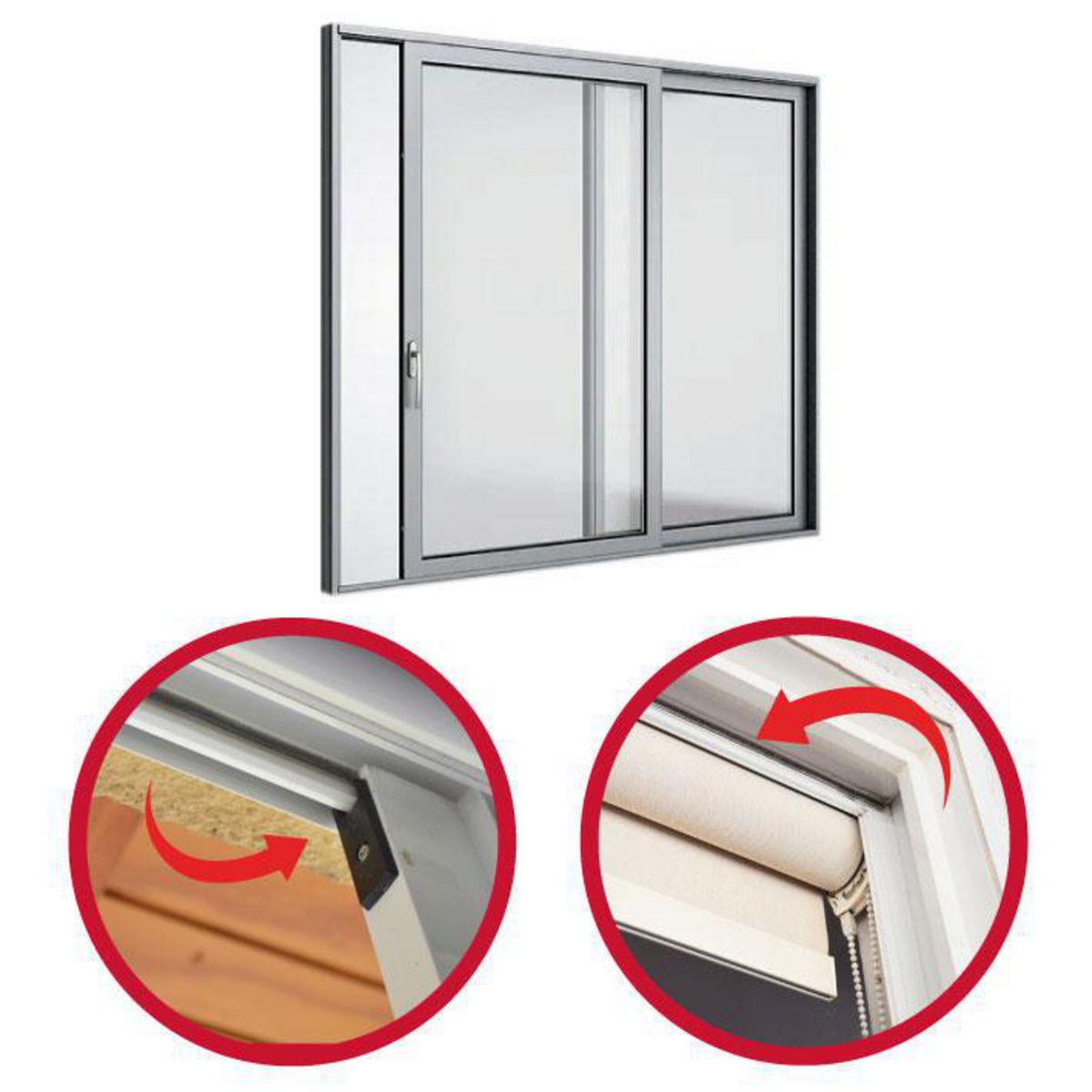 FIXSER - Set sellos ventanas correderas