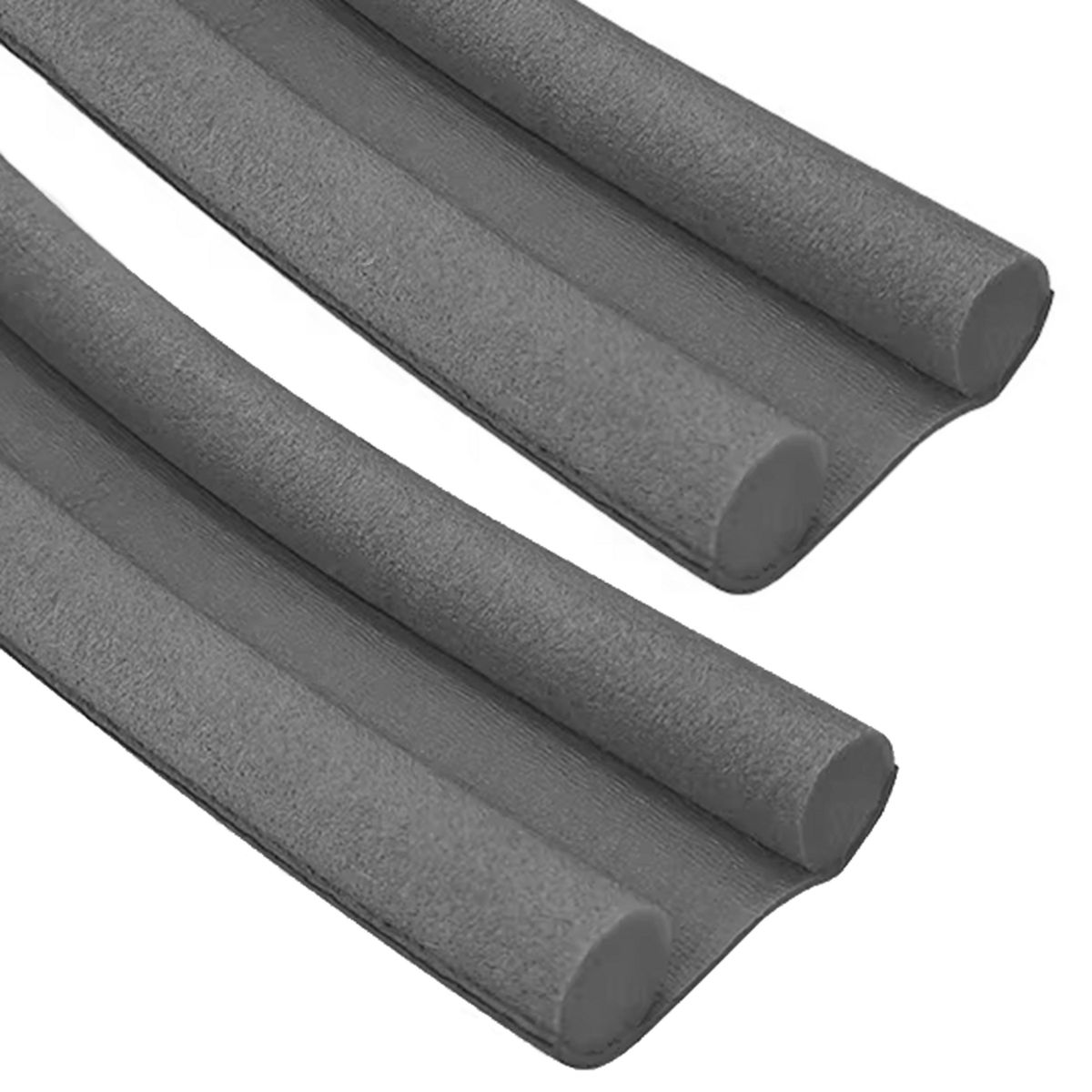 FIXSER - Pack 2 doble rollos gris