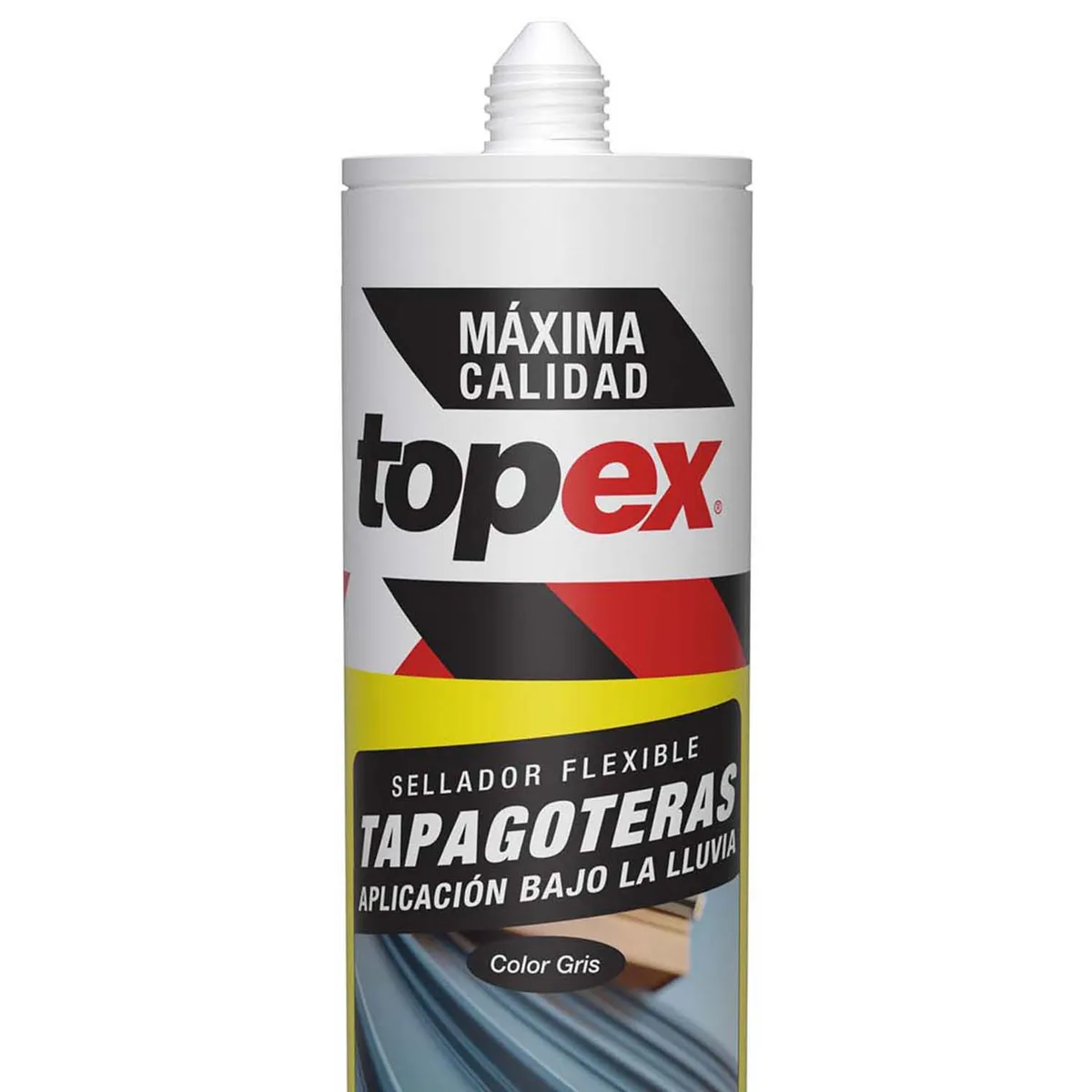 TOPEX - Sellador Tapagoteras Topex Flexible 270 ml Techos