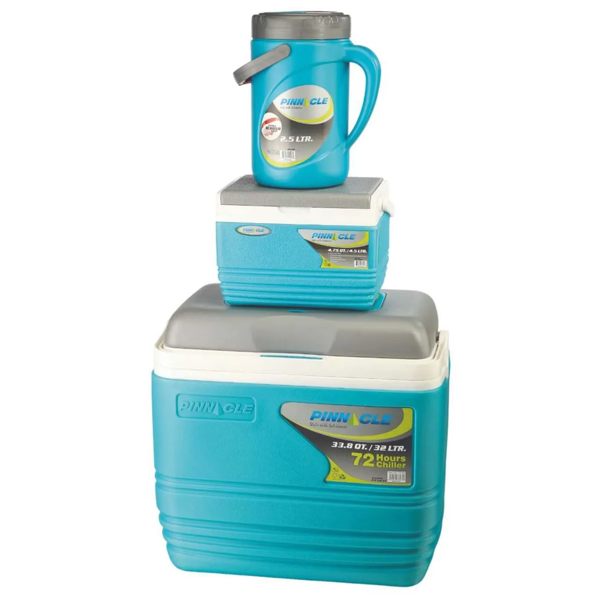 PINNACLE - Combo Set Cooler 32/4.5/2.5 l Celeste
