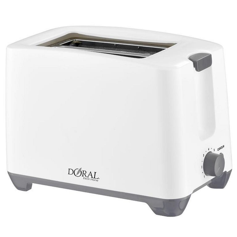 Tostador Eléctrico 2 Rebanadas Blanco Toscana