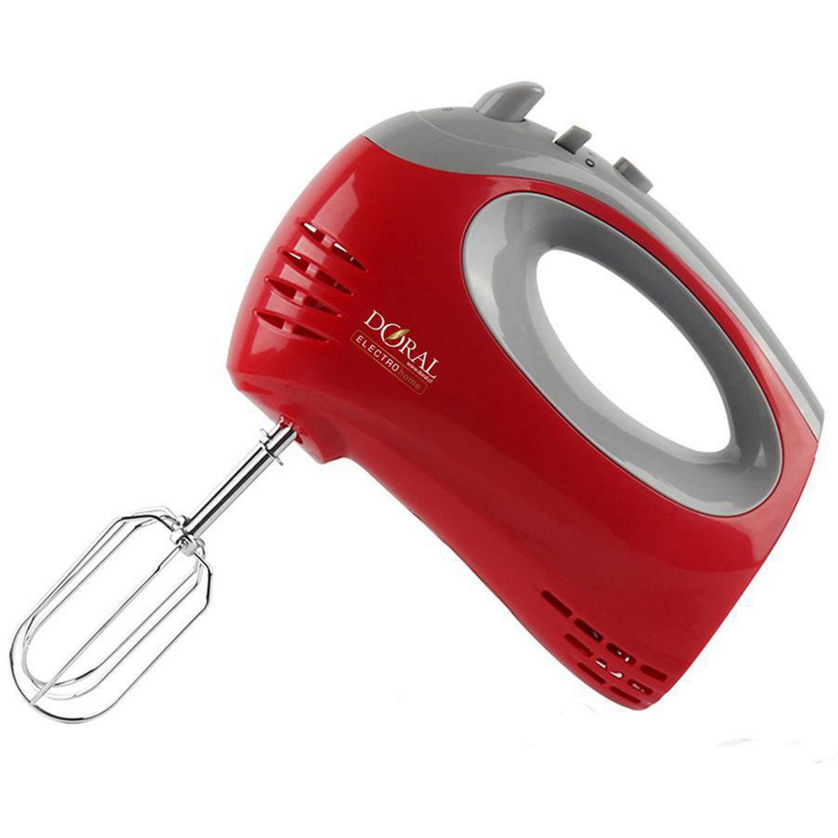 DORAL - Batidora de mano 200 W Rojo Bucarest