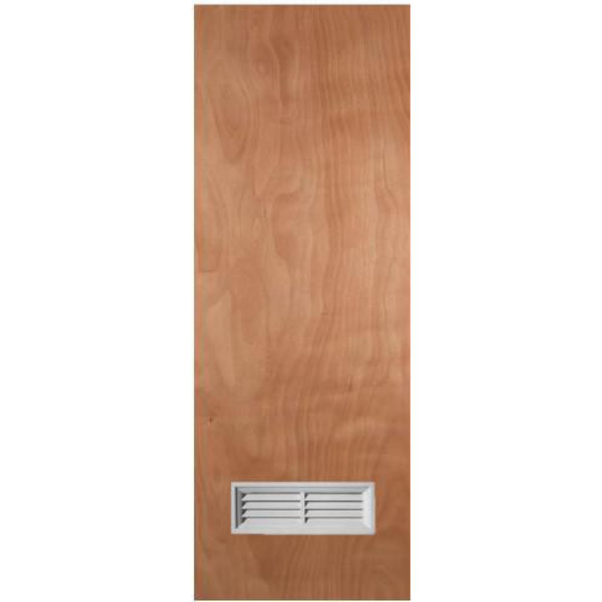 HOLZTEK - Puerta Interior Madera Terciada con Celosía Madera