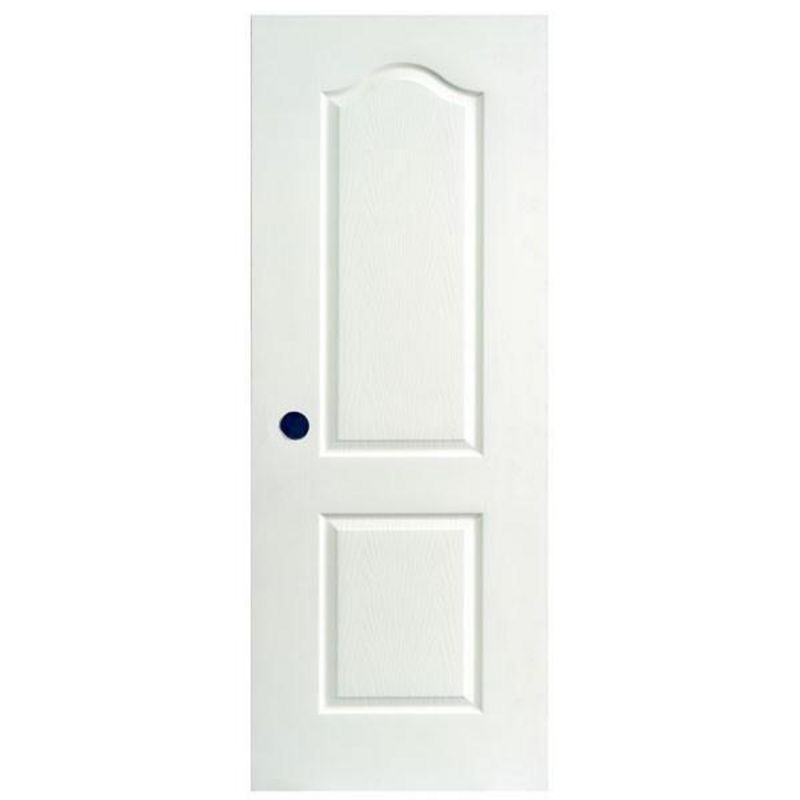 HOLZTEK - Puerta Interior HDF 60x200 cm HDF 2 Paneles Blanco