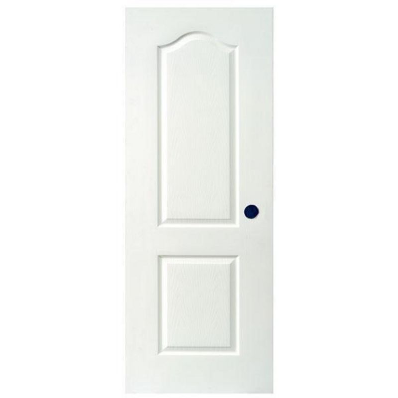 HOLZTEK - Puerta Interior HDF 80x200 cm HDF 2 Paneles Blanco