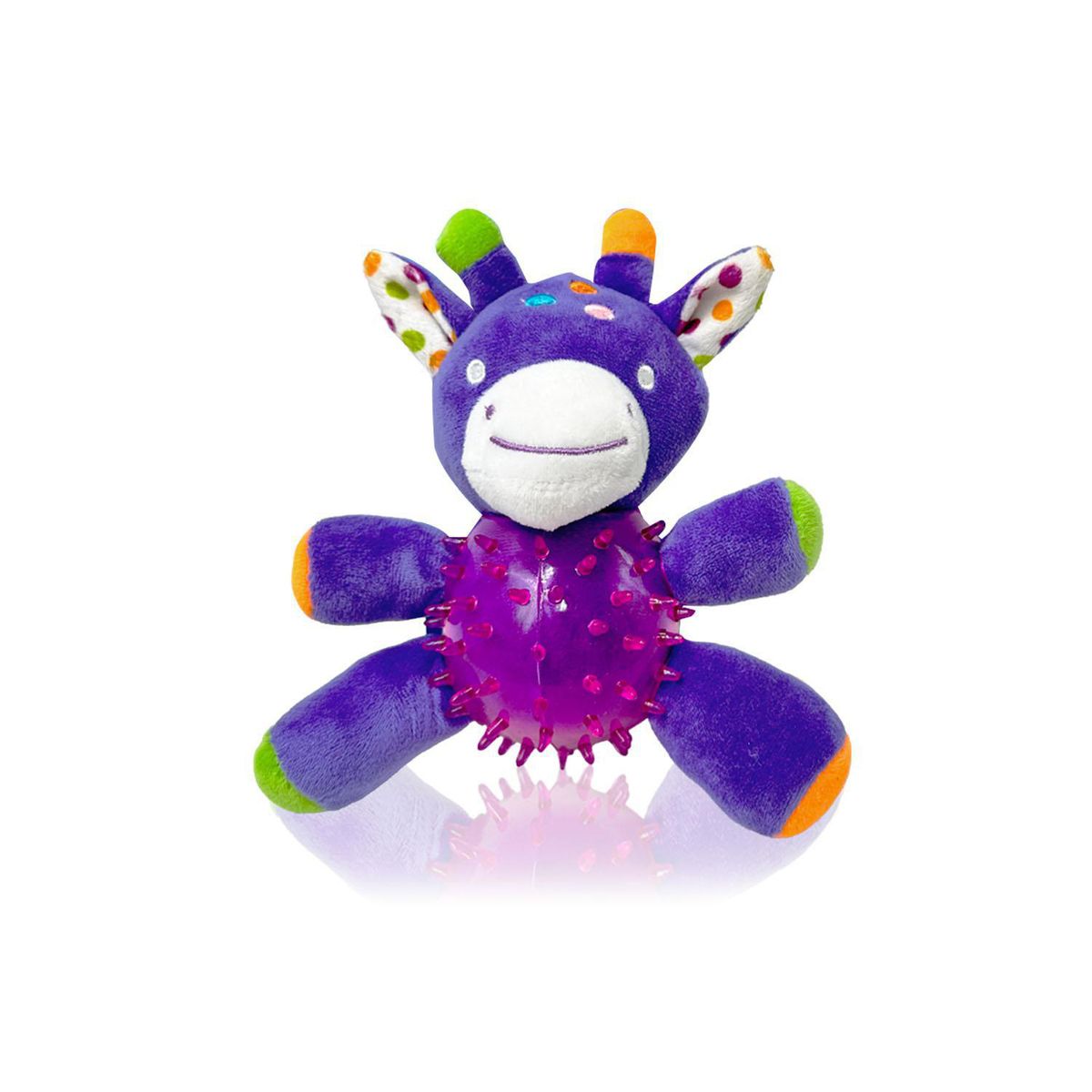 PETIZOOS - Juguete plush para perros, doble textura #3