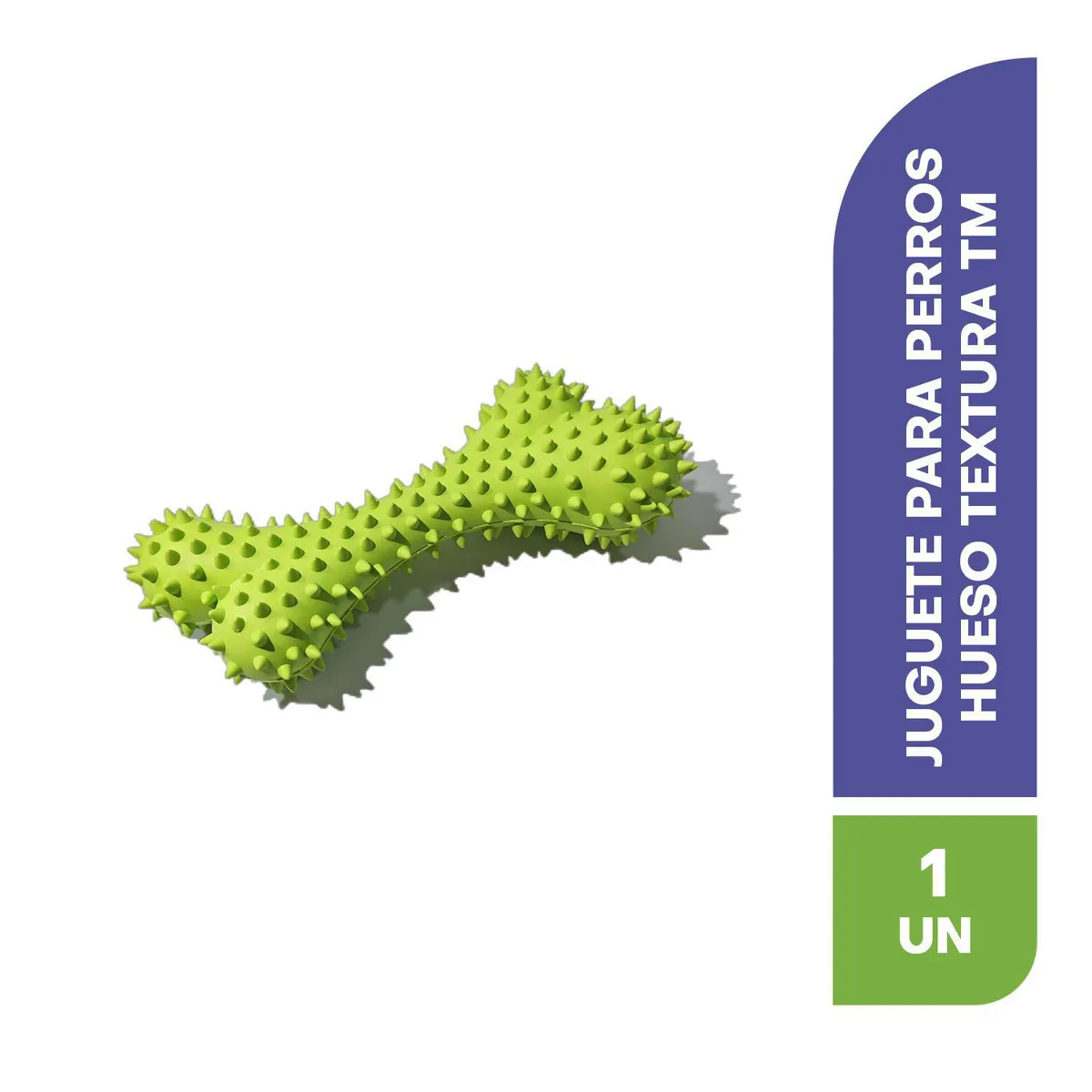 PETIZOOS - Juguete de Hueso con textura talla M