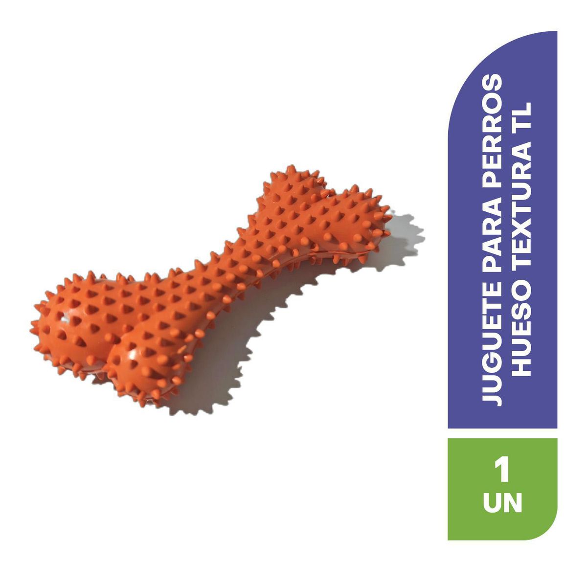 PETIZOOS - Juguete de Hueso con textura talla L