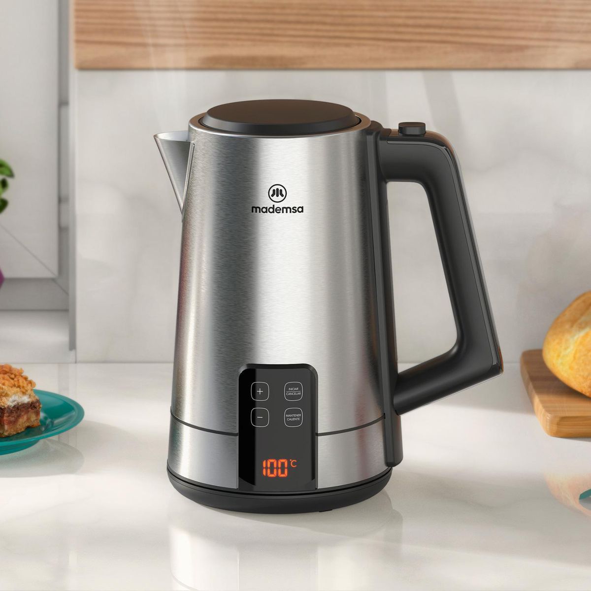 MADEMSA - Hervidor 2 Litros Inox MEK50