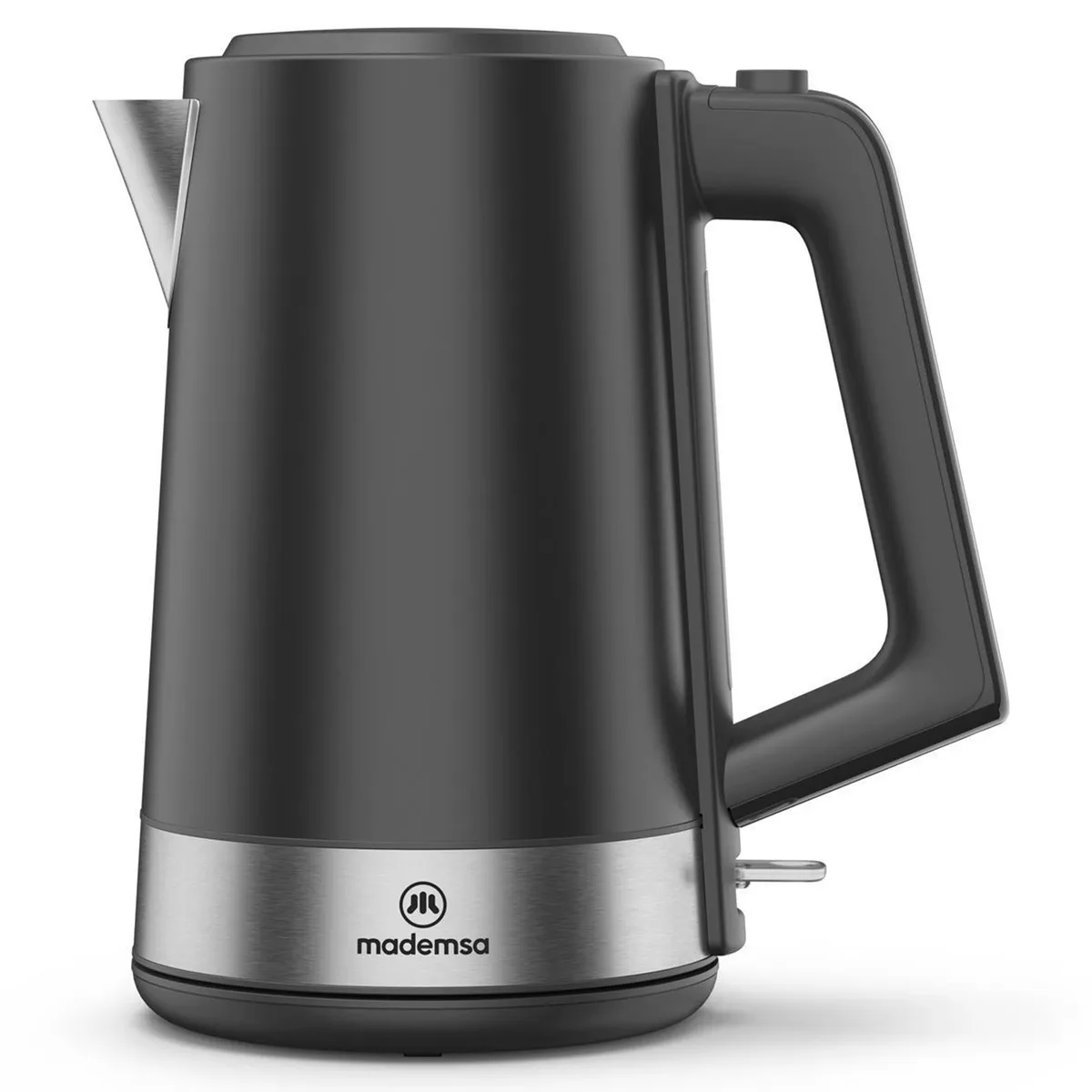 MADEMSA - Hervidor 2 Litros Inox/Negro MEK40