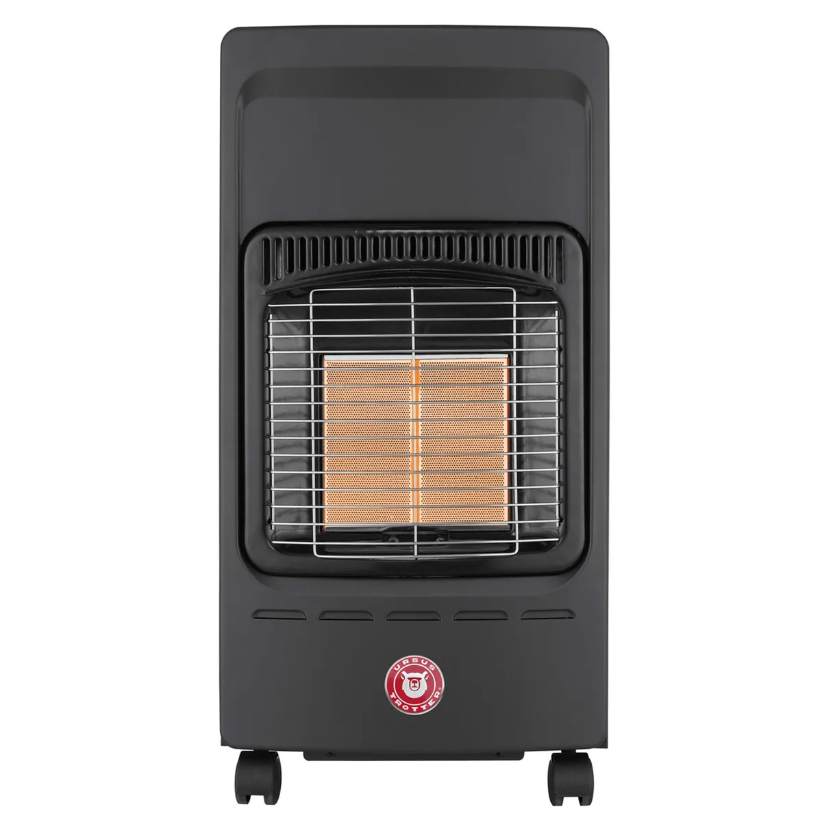 URSUS TROTTER - Estufa a Gas 5 Kg Infrarrojo UT FRX-2800 Negro