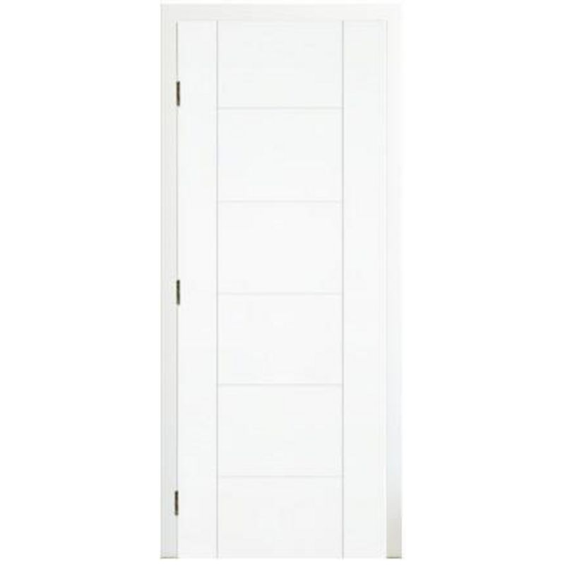HOLZTEK - Puerta Interior MDF 70x200 cm F30 Azapa Blanco