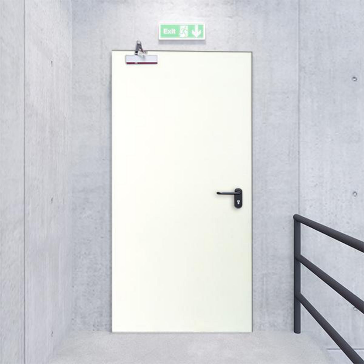 HOLZTEK - Puerta Interior MDF F30 Baker Blanco