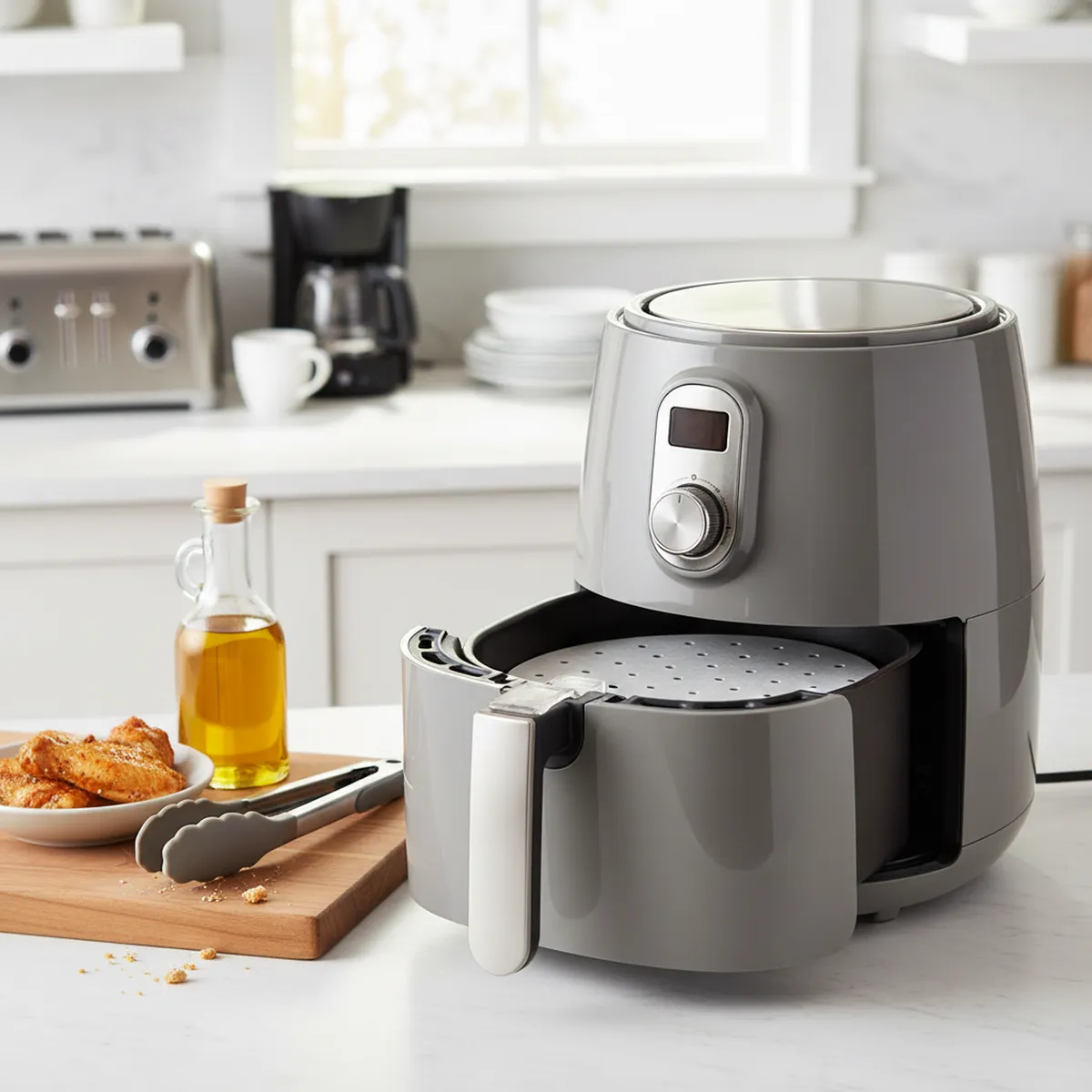 MADEMSA - Protector Antiadherente Descartable Para Freidora De Aire