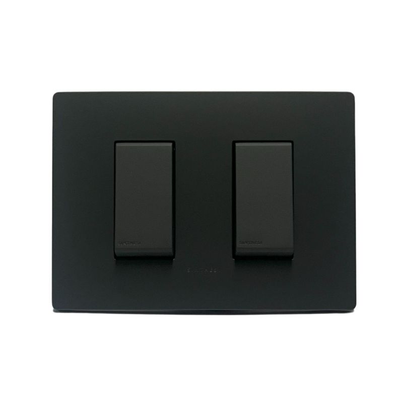 SINTHESI - Interruptor doble conmutador 9/24 armado S33 noir