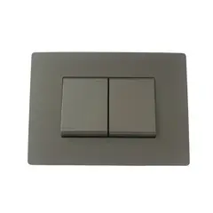 SINTHESI - Interruptor doble conmutador 9/24 armado S32 grey