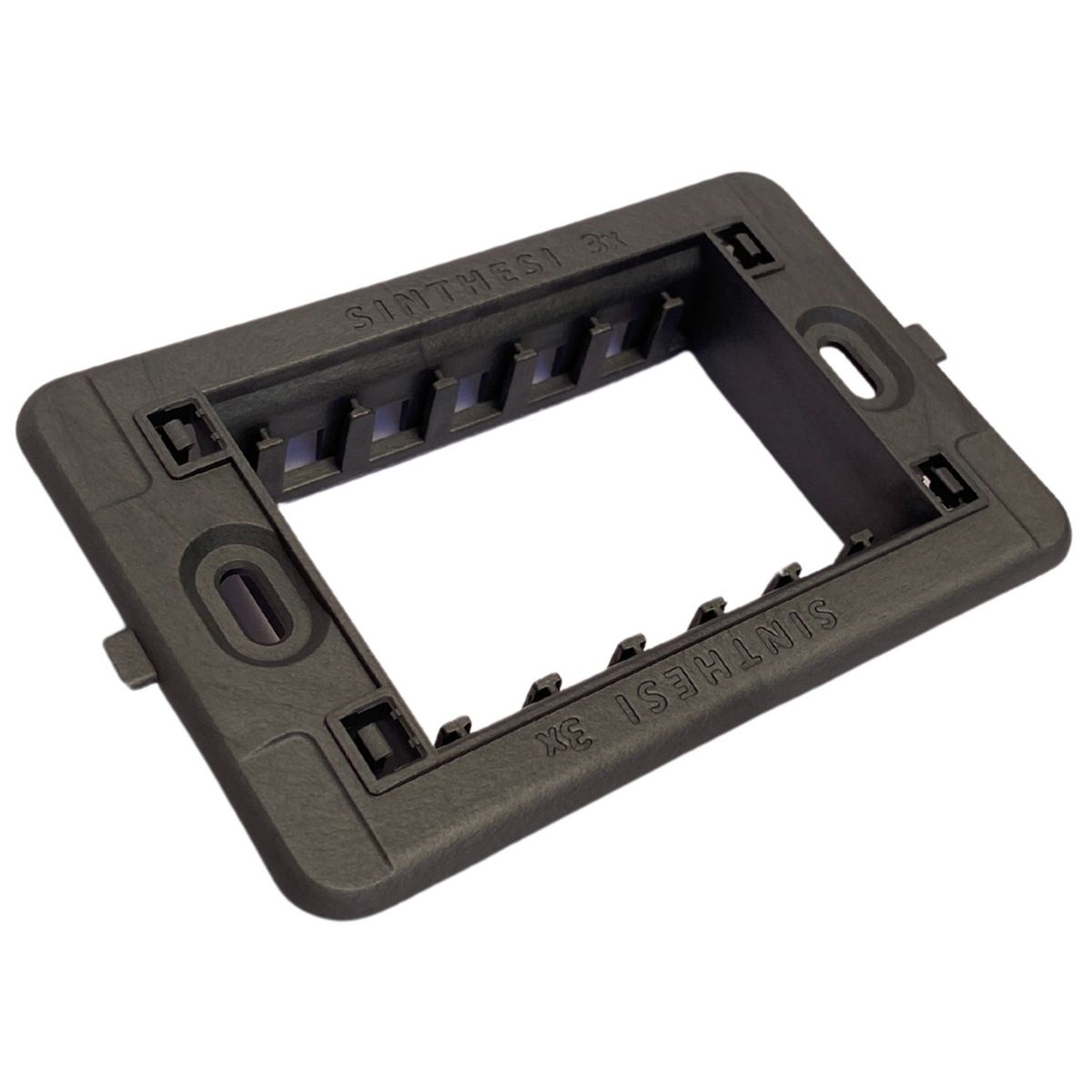 SINTHESI - Enchufe doble 10/16A armado S33 noir