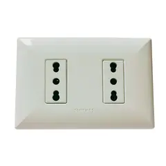 SINTHESI - Enchufe Duplex 10/16A Armado S17 Blanco