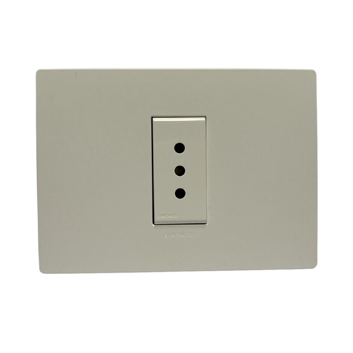 SINTHESI - Enchufe simple 10/16A armado S32 blanco