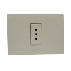SINTHESI - Enchufe simple 10/16A armado S32 blanco
