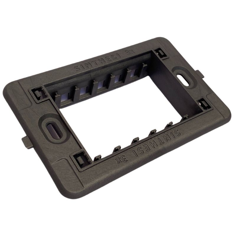 SINTHESI - Interruptor triple conmutador 9/24 armado S32 grey