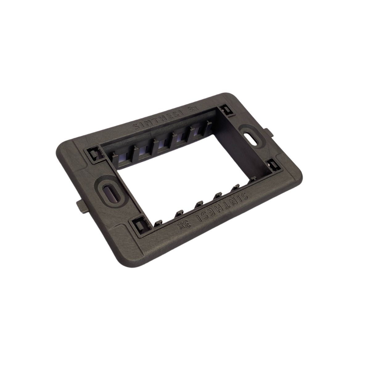 SINTHESI - Enchufe doble 10A + 10/16A armado S32 grey