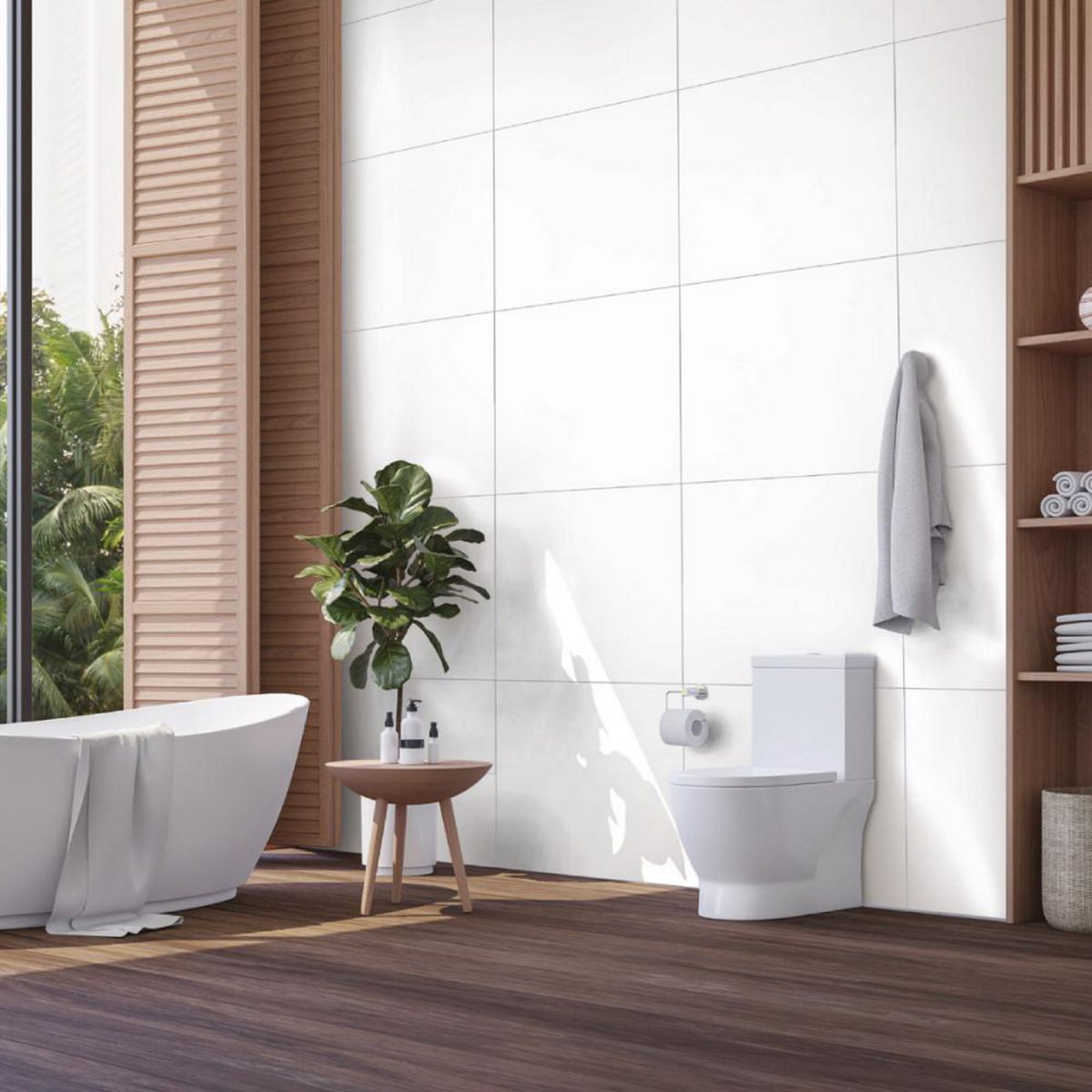 STRETTO - Cerámica 50x50 cm Mate White 2.51 m2