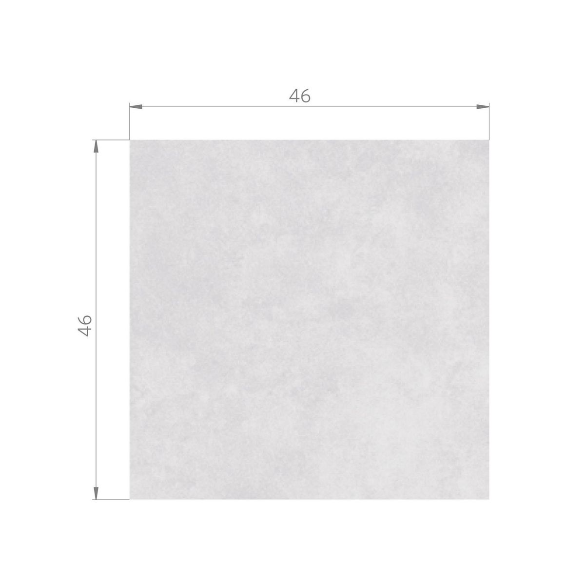 STRETTO - Cerámica 46x46 cm Habitat Gris 1.9 m2