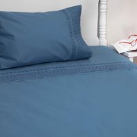 Sabana Broderie 1.5 plazas 144 Hilos MIX