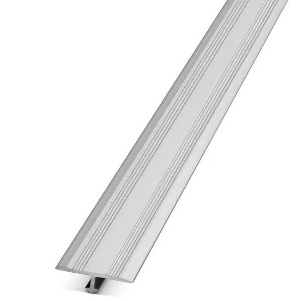 ATRIM - Perfil T Aluminio 20 mm Cromo Mate