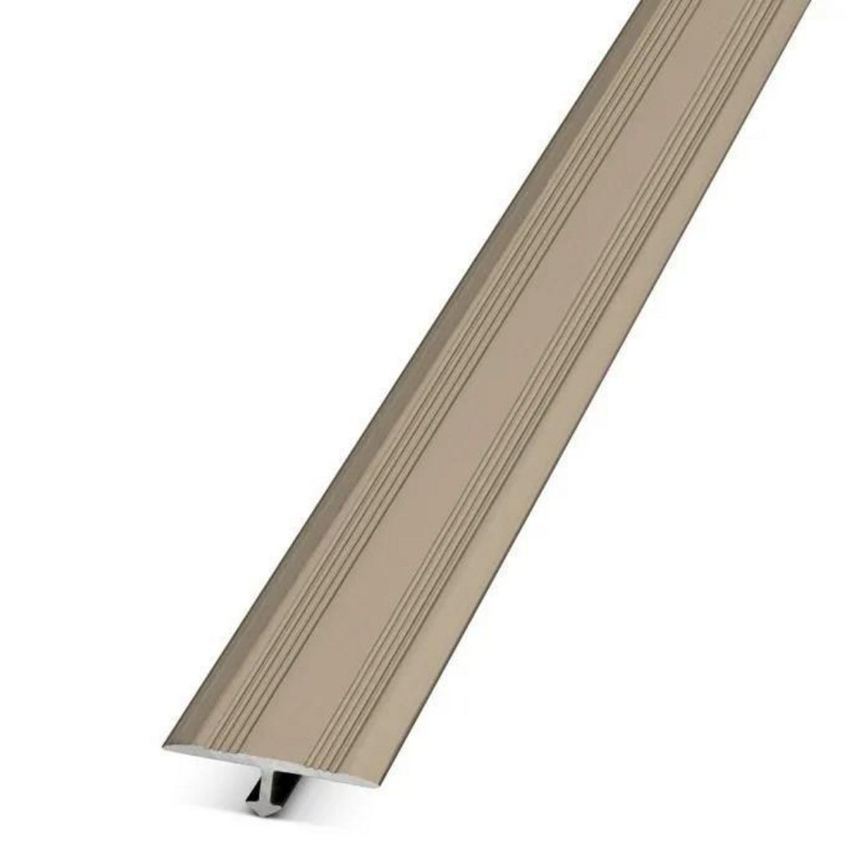 ATRIM - Perfil T Aluminio 14 mm Niquel Mate