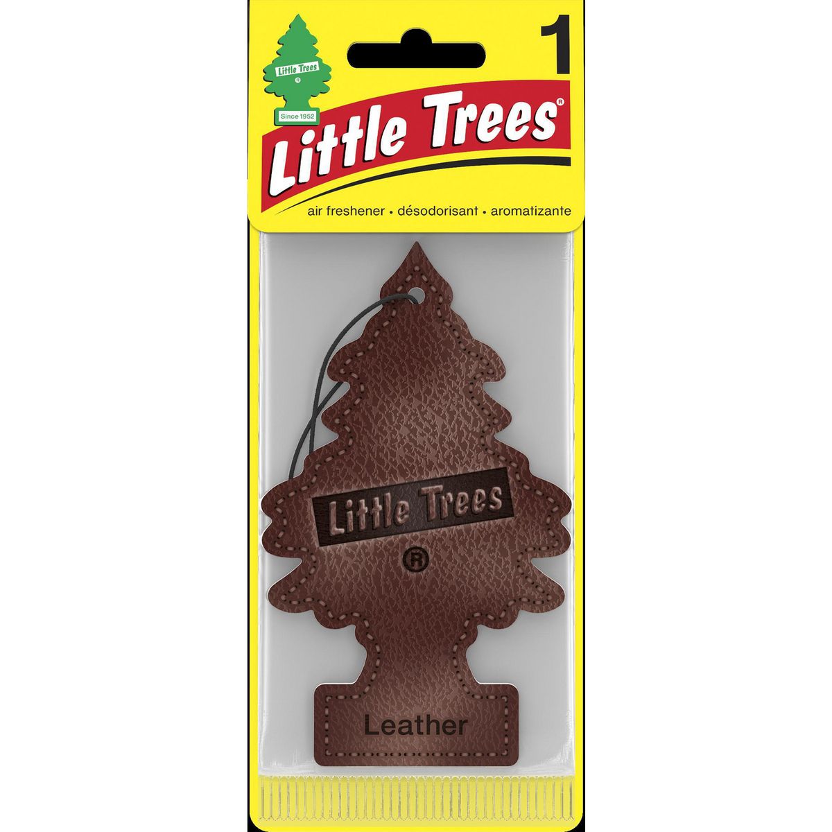 LITTLE TREES - Aromatizante Little Trees Pinito Aroma Cuero para Auto