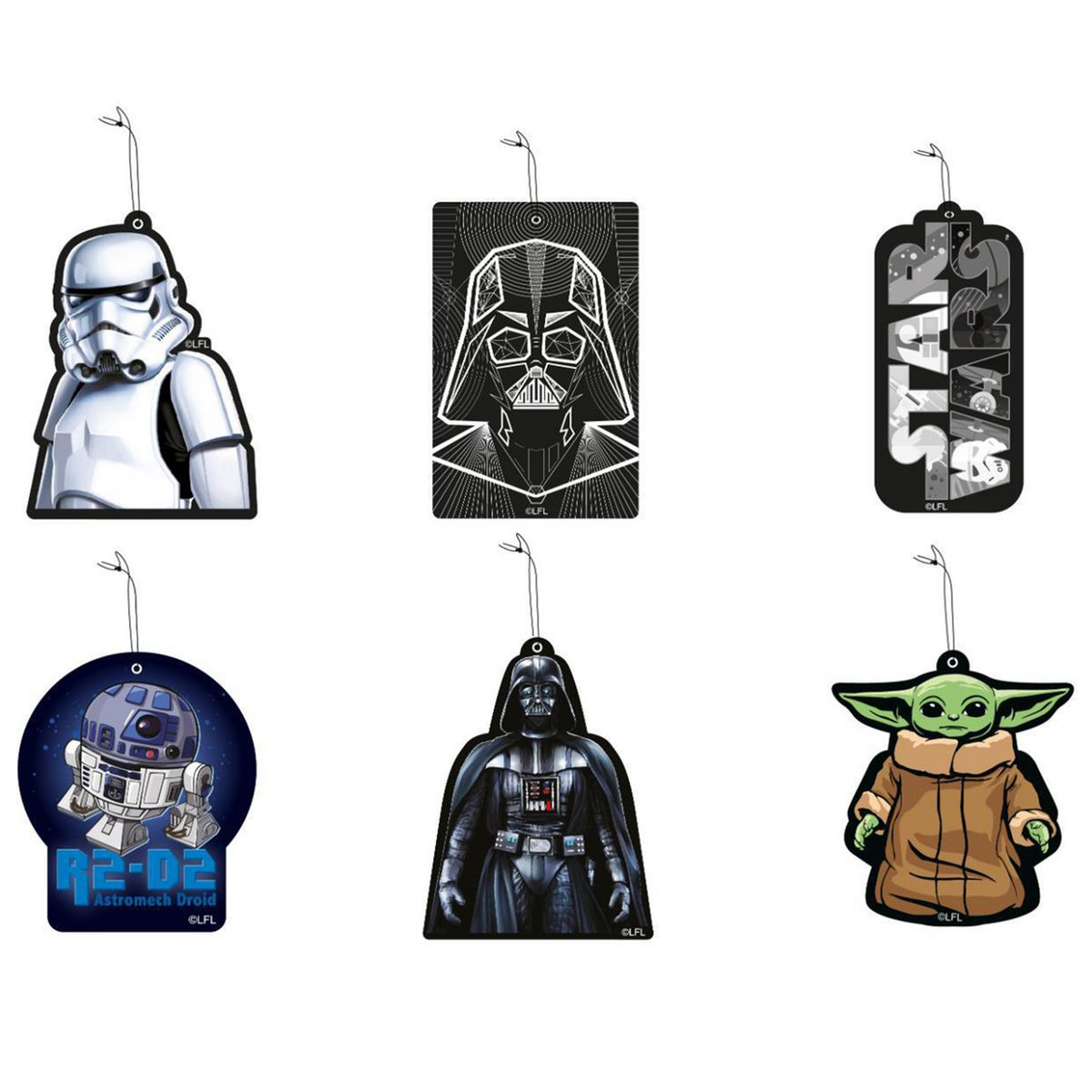 VAIS - Aromatizante para automóvil colgante Star Wars