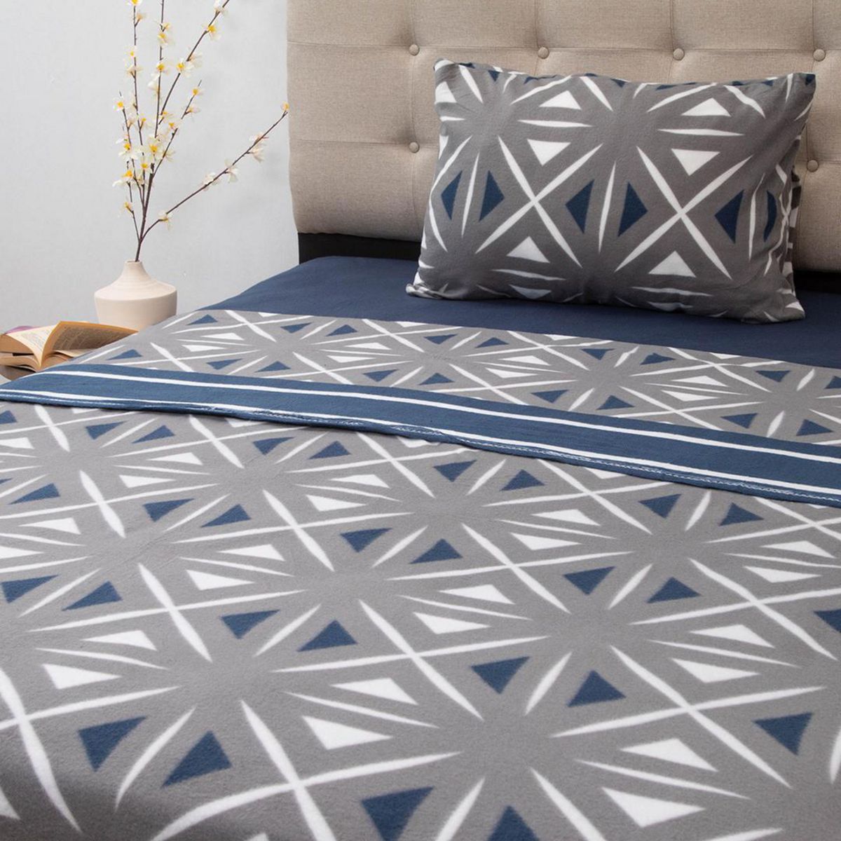 DORAL - Sábana Polar Estampada Deluxe Multicolor