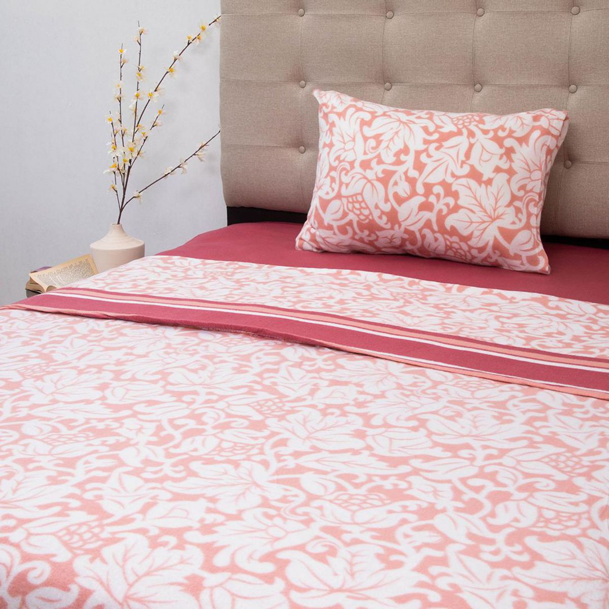 DORAL - Sábana Polar Estampada Deluxe Multicolor