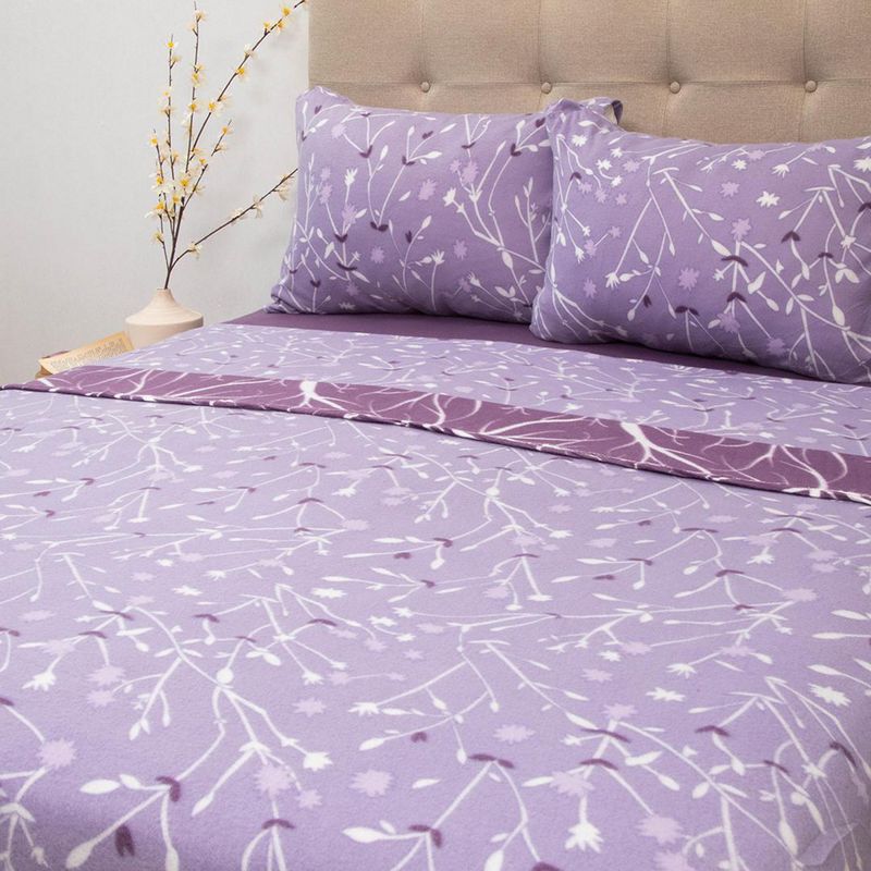 DORAL - Sábana Polar Estampada Deluxe  Multicolor