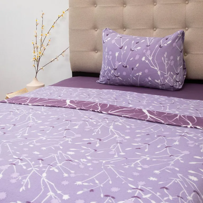 Sábana Polar Estampada Deluxe Multicolor