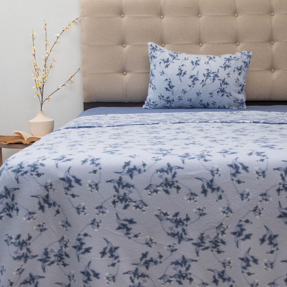 DORAL - Sábana Polar Estampada Deluxe Multicolor