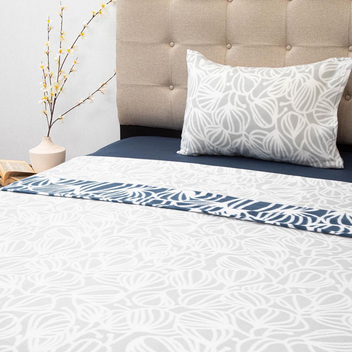 DORAL - Sábana Polar Estampada Deluxe Multicolor