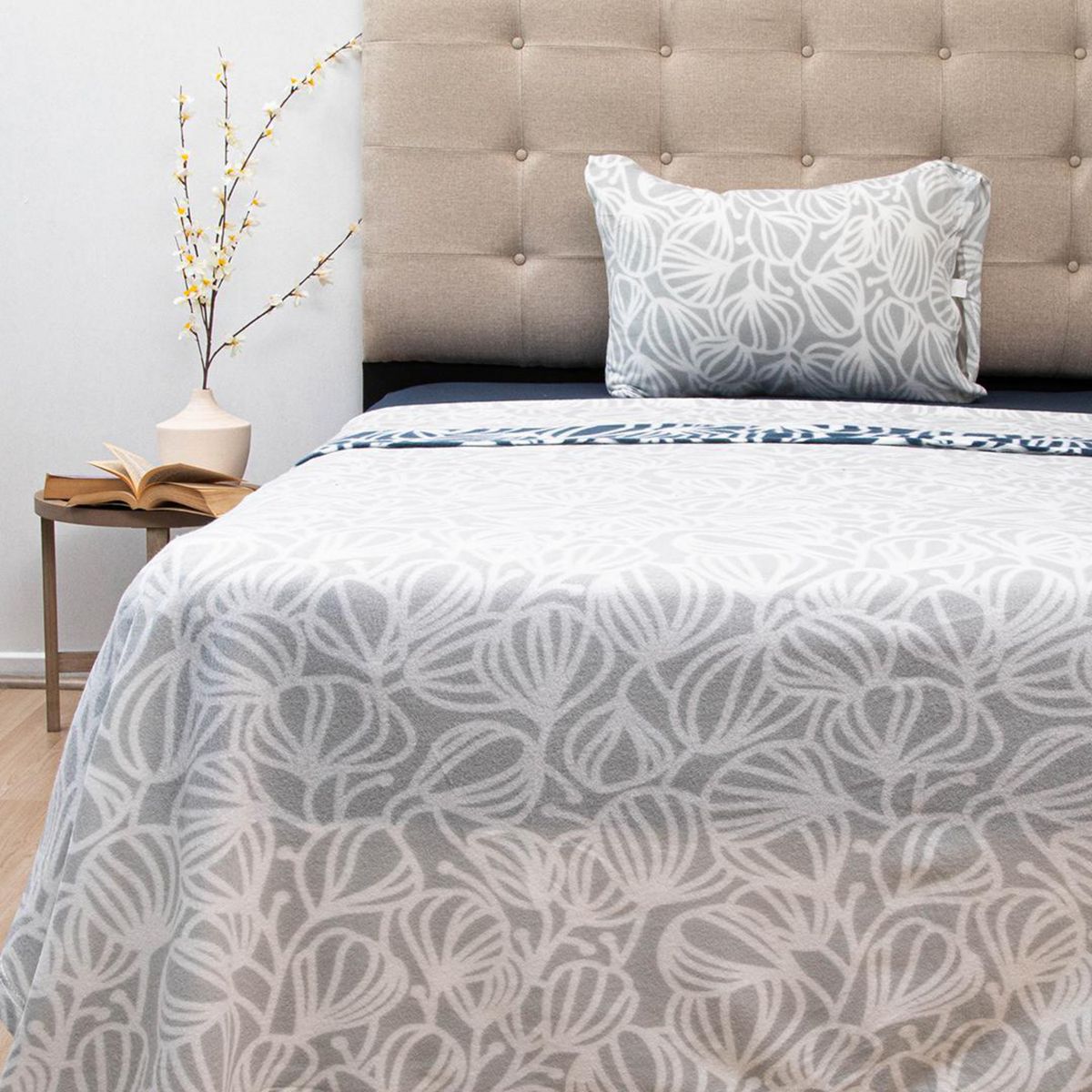 DORAL - Sábana Polar Estampada Deluxe Multicolor