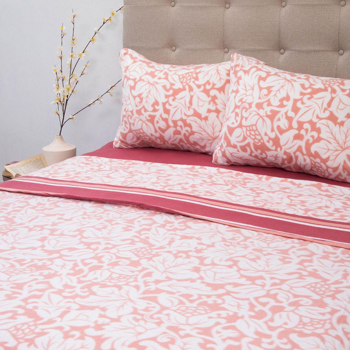 DORAL - Sábana Polar Estampada Deluxe Multicolor