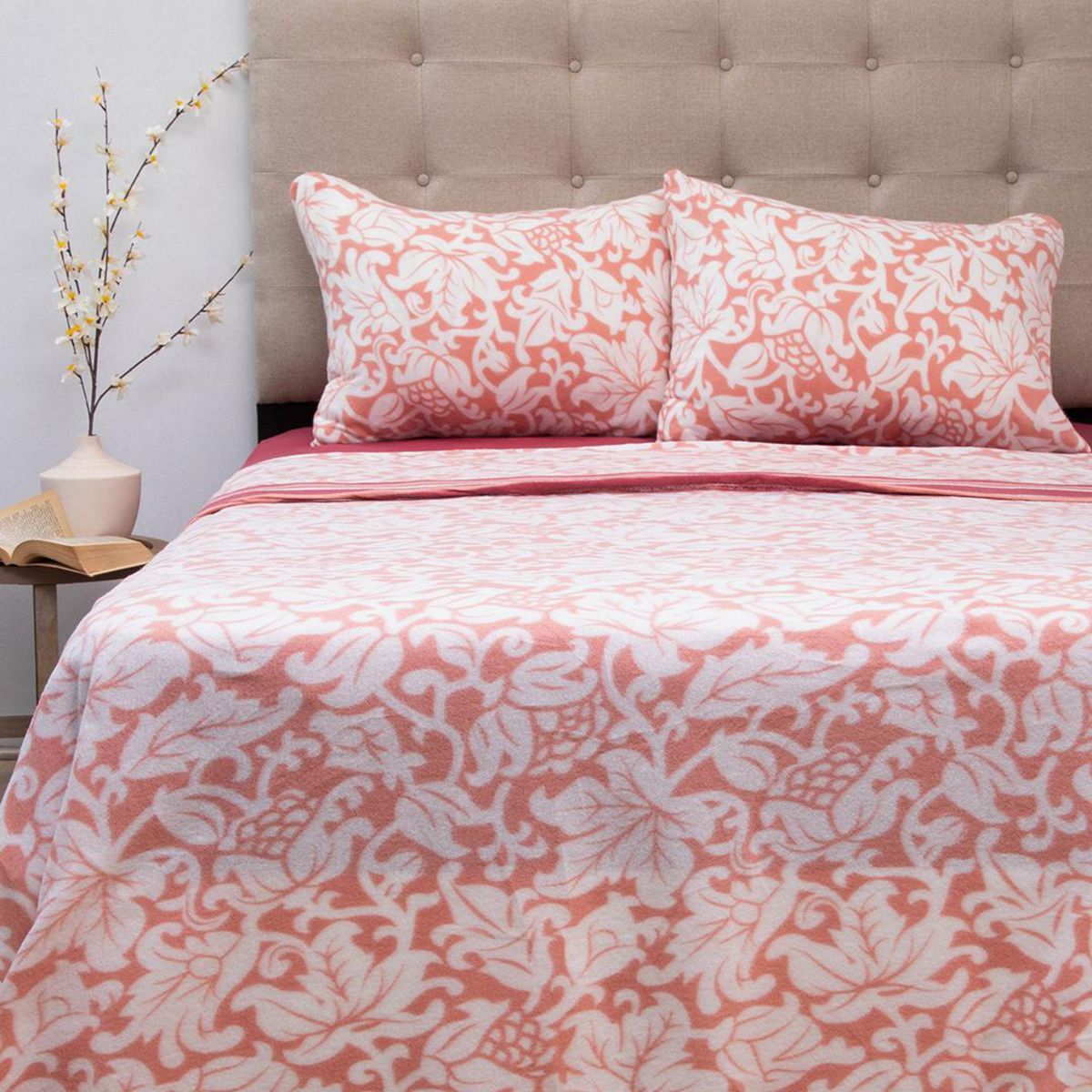 DORAL - Sábana Polar Estampada Deluxe Multicolor