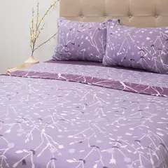 DORAL - Sábana Polar Estampada Deluxe Multicolor