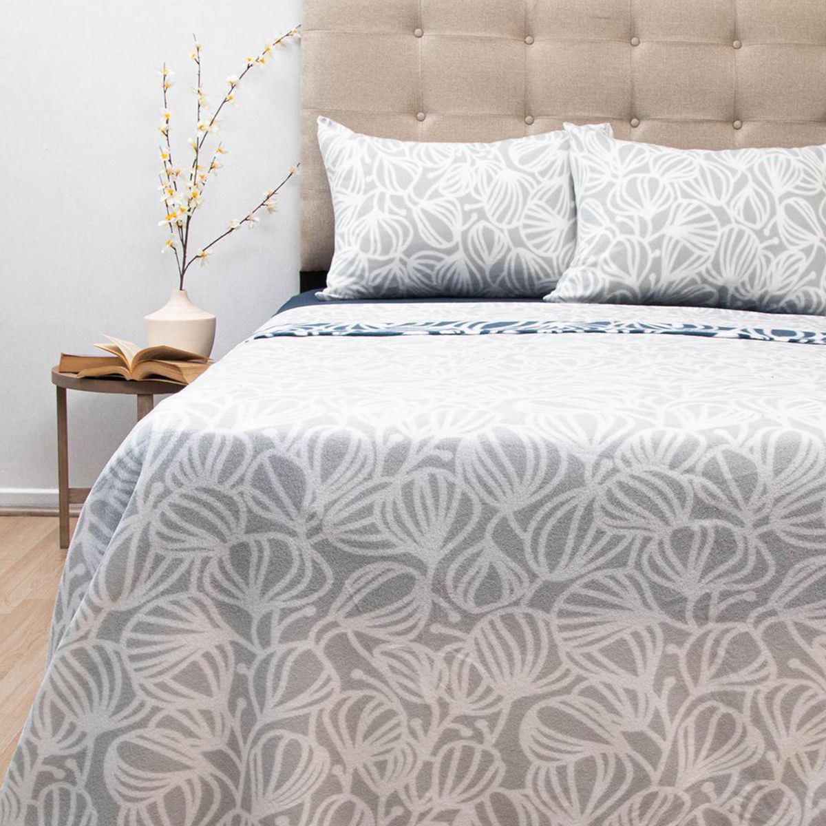 DORAL - Sábana Polar Estampada Deluxe Multicolor