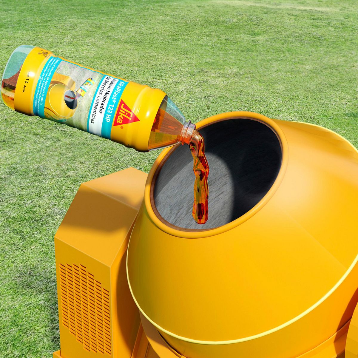 SIKA - Sikaplast 123 HP Aditivo